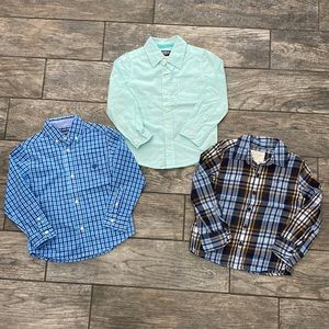 Size 4 button down shirts